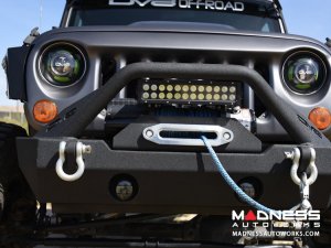 Jeep Wrangler JL Stubby Front Bumper - Mid Width - Steel - FS-15